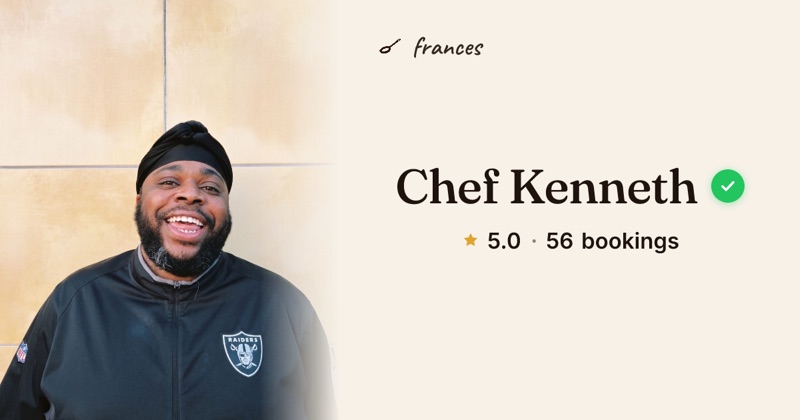 Chef Kenneth's Frances profile
